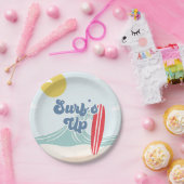 Surf Up Beach Geburtstag Pappteller (Party)