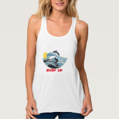 surf upT-Shirt Tank Top (Vorderseite)
