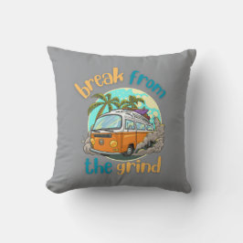Surf Van BFTG Pillow Kissen