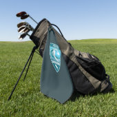 Surf Ventura California Golfhandtuch (Gras)