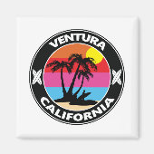 Surf Ventura California Magnet (Vorne)
