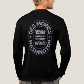 Surf Vibe Dark Shirt (Rückseite)