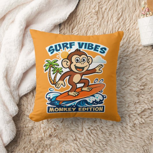 Surf vibes - monkey edition kissen (Decke)