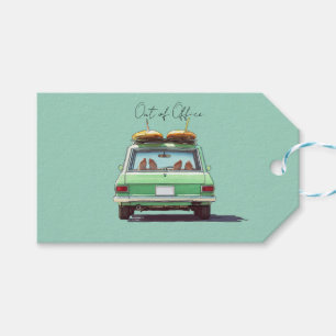 Surf Wagon Roadtrip – Retro-Strandauto Geschenkanhänger