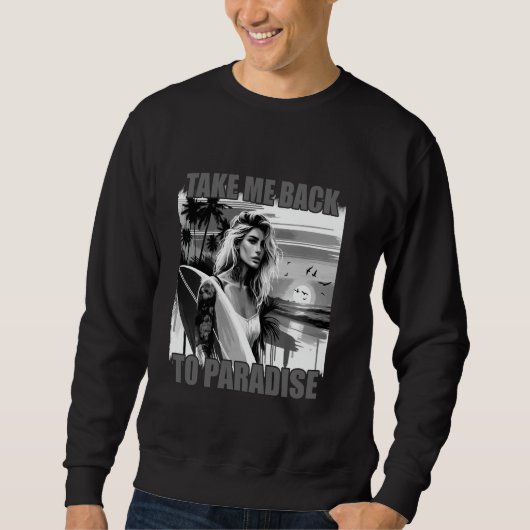 Surf Wakeboard Hobby Schöne Sprüche Surfer Sweatshirt (Vorderseite)