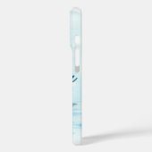 Surf Watercolor Summer Vibe Case-Mate iPhone Hülle (Rückseite / Links)