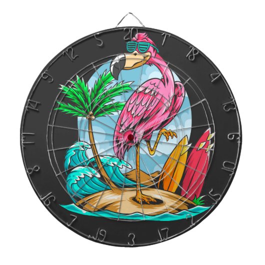 Surf wie ein Mingo! Dartscheibe (vorne)