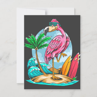 Surf wie ein Mingo! Postkarte