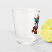 Surf with the Shark Schnapsglas (Links)