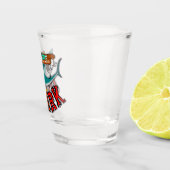 Surf with the Shark Schnapsglas (Rechts)