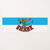 Surf with the Shark Yogamatte (Vorderseite (Horizontal))