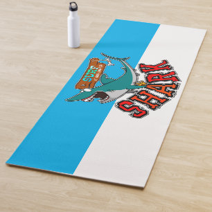 Surf with the Shark Yogamatte