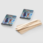 Surf Yoga Summer Hand Fans Fächer (Non-assembled)