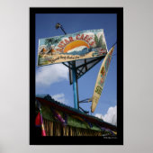 Surf-Zeichen Poster (Vorne)