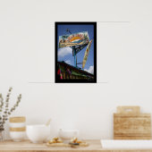 Surf-Zeichen Poster (Küche)