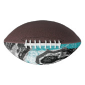 Surface Current – Abstract Flow & Structure Carbon Football (Vorderseite)