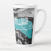 Surface Current – Abstract Flow & Structure Combo  Milchtasse (Rechts)