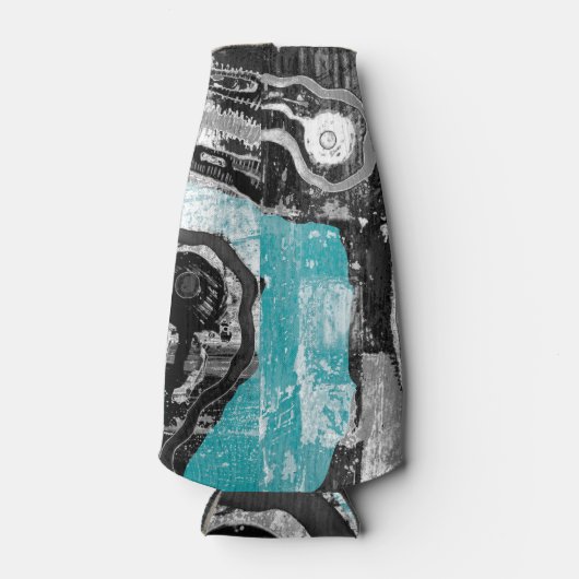 Surface Current – Abstract Flow & Structure Cooler Flaschenkühler (Vorderseite)