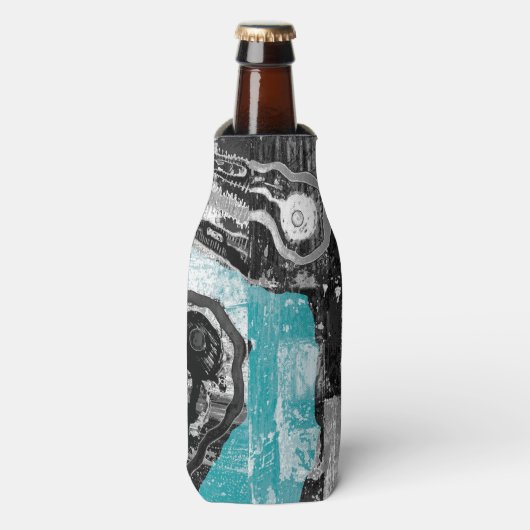 Surface Current – Abstract Flow & Structure Cooler Flaschenkühler (Flaschenvorderseite)