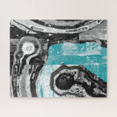 Surface Current – Abstract Flow & Structure Puzzle (Horizontal)