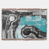 Surface Current – Abstract Flow & Structure Throw  Decke (Vorderseite)
