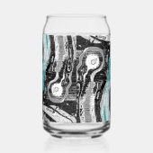 Surface Current – Flow & Structure Drinkware Set Dosenglas (Rechts)