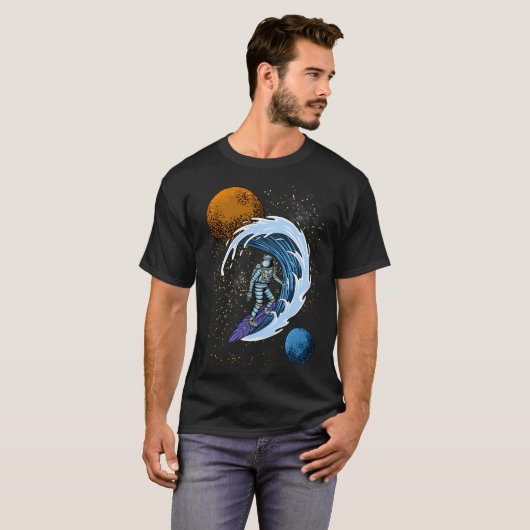 Surfastronaut 2 T-Shirt (Vorne ganz)