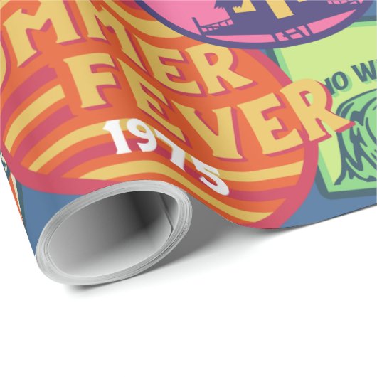 Surfaufkleber Geschenkpapier (Rolleneckpunkt)