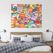 Surfaufkleber Leinwanddruck (Insitu (Schlafzimmer))