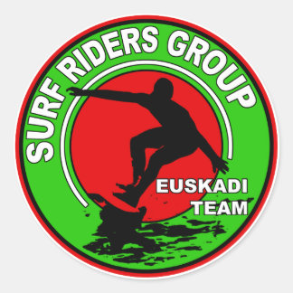 Surfaufkleber Runder Aufkleber