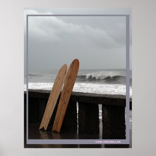 Surfausrüstung Poster (Vorne)