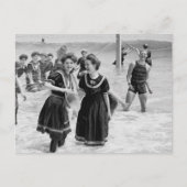 Surfbaden Postkarte (Vorderseite)