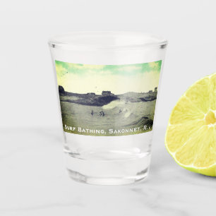 Surfbaden, Warren's Point Beach, Little Compton Schnapsglas