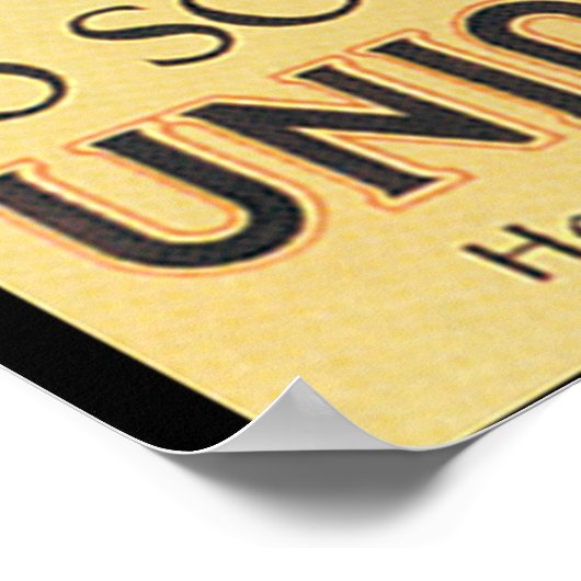 Surfbäder in Südafrika Vintage Travel Poster (Ecke)