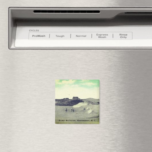 Surfbäder, Sakonnet, RI (Warrens Point, LC) Magnet (In Situ (Geschirrspüler))