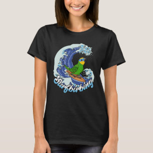Surfbirbaprot I Orange geflügelter Amazonas T-Shirt