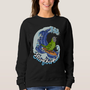 Surfbirbing Papagei I Dusky Kopf Construction Sweatshirt