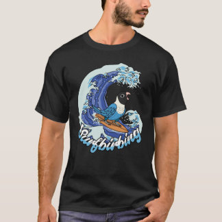 Surfbirns Parrot I Blue maskiert Lovebird T-Shirt