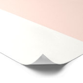 Surfboard Beach Baby Showposter Poster (Ecke)