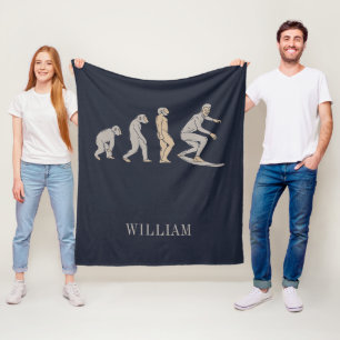 Surfboard der Evolution Surf Fleecedecke