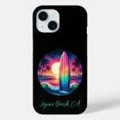 Surfboard-Escape Case-Mate iPhone Hülle (Rückseite)