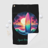 Surfboard-Escape Golfhandtuch (Insitu)