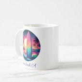 Surfboard-Escape Kaffeetasse (Vorderseite Links)