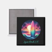Surfboard-Escape Magnet (Vorderseite/Rückseite)
