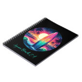 Surfboard-Escape Notizblock (Linke Seite)