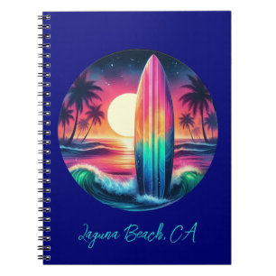 Surfboard-Escape Notizblock