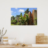 Surfboard Fence Maui, HI Poster (Küche)