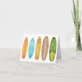 Surfboard-Karte (Vorderseite)