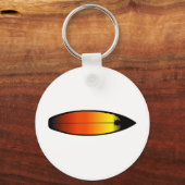 Surfboard Landschaft Schlüsselanhänger (Vorderseite)