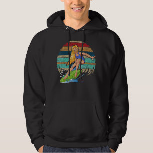 Surfboard Ocean Surfer Waves Wassersport Retro Sur Hoodie